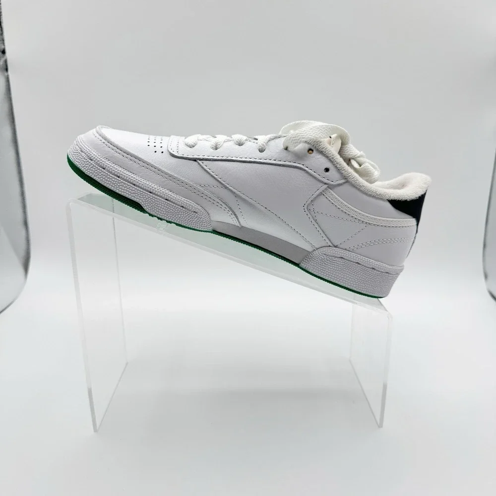 Reebok Kids Unisex Club C 85 Tennis Shoe GX8307 Size 5 White